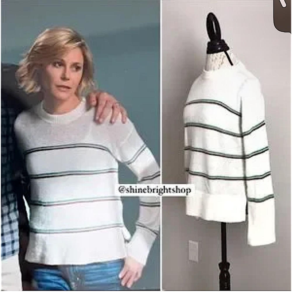 JOIE Alpaca Blend NWT Dreolan Striped Sweater, As Worn On TV Modern Family